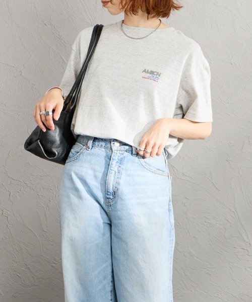 AMERICANA（アメリカーナ） tシャツ AMERCN バックプリントTシャツ