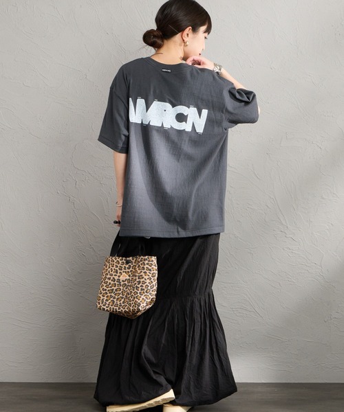 AMERICANA（アメリカーナ） tシャツ AMERCN バックプリントTシャツ