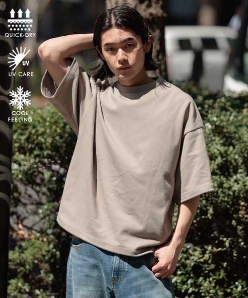 BAYFLOW（ベイフロー） tシャツ 速乾 「WEB限定」機能性2WAYポンチ