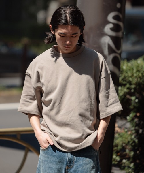 クロ太郎❤️バレンザラインストーン付き 半袖カットソー タグナシ未使用✨ BAYFLOW（ベイフロー） tシャツ 速乾 「WEB限定」機能性2WAYポンチ