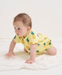 ベビー服 ロンパース 「接触冷感」フルーツ柄ひ...の詳細画像3