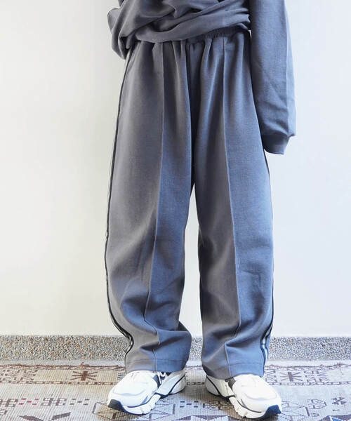 「JOURNAL STANDARD LUXE」 イージーパンツ - ブラック レディース_画像2