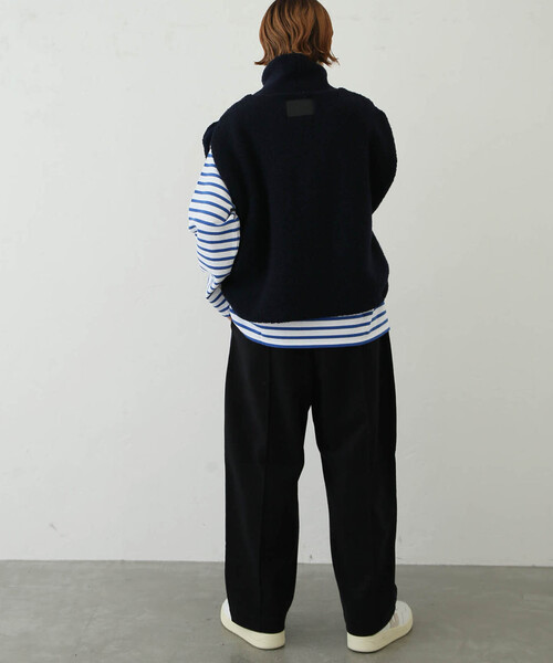 「JOURNAL STANDARD LUXE」 イージーパンツ - ブラック レディース_画像5