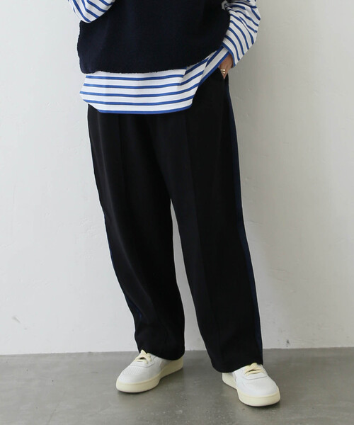 「JOURNAL STANDARD LUXE」 イージーパンツ - ブラック レディース_画像9