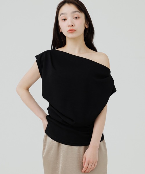 tシャツ 3way drape t-shirt（3ウェイドレープティーシャツ