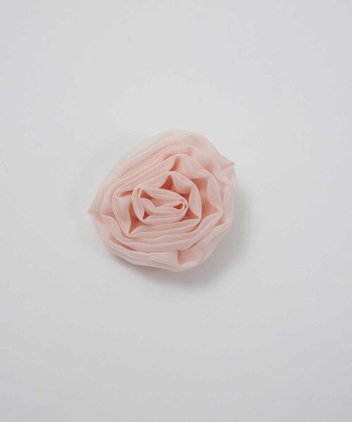 ブラウス シャツ 「Belle Charme」Rose Corsage Frill Blouse レディースの画像