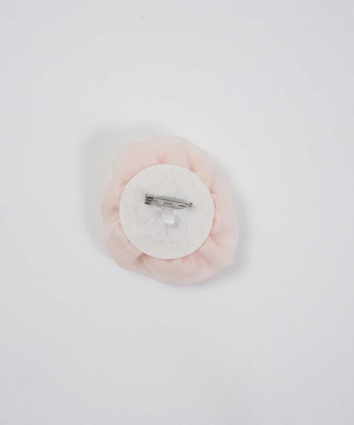 Belle Charme ブラウス シャツ 半袖 「Belle Charme」Rose Corsage