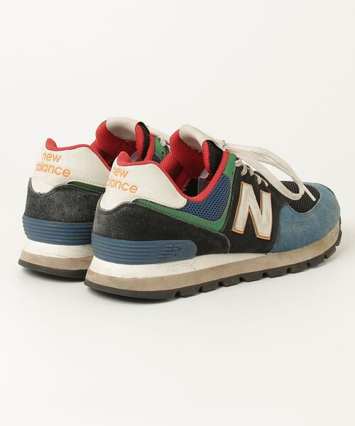 「New Balance」 ローカットスニーカー 30cm ブルー メンズ_画像2