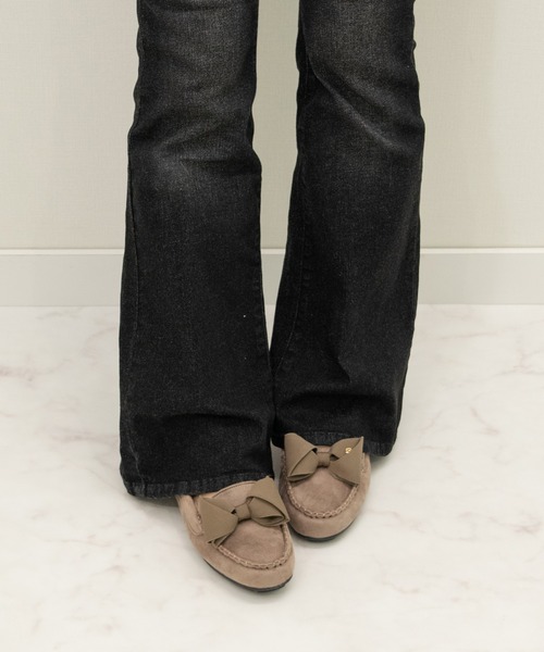 「Bridget Birkin」 モカシンシューズ 23 グレー系その他 レディース_画像8