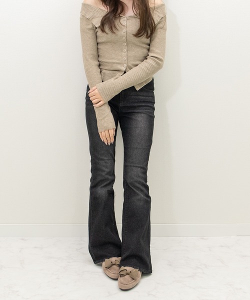 「Bridget Birkin」 モカシンシューズ 23 グレー系その他 レディース_画像9
