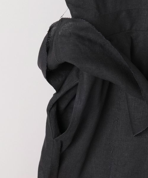 「JEANASIS」 オールインワン SMALL ブラック レディース_画像6