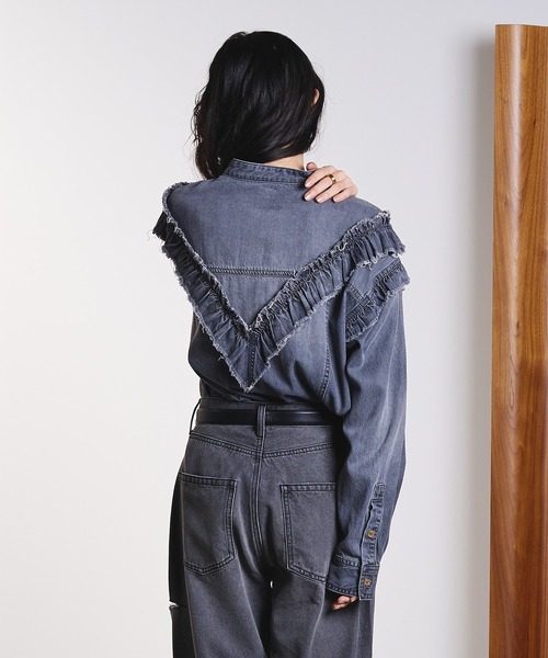 ROSE BUD（ローズバッド） 長袖チュニック ONE SIZE ブラック 