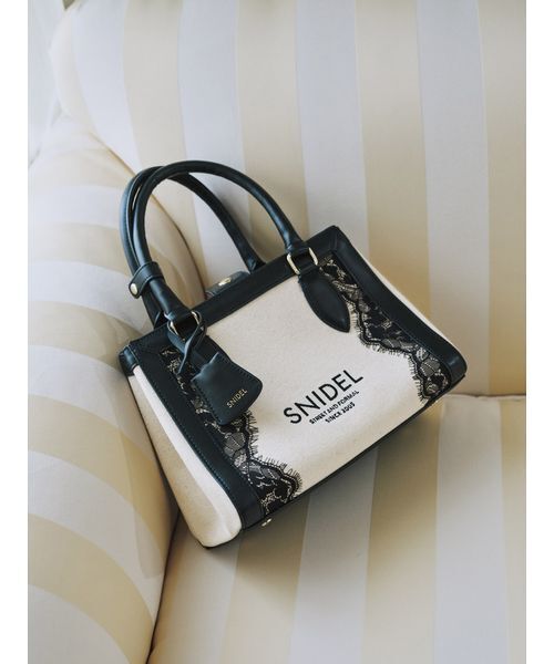 SNIDEL（スナイデル） ショルダーバッグ バッグ レースロゴバッグ