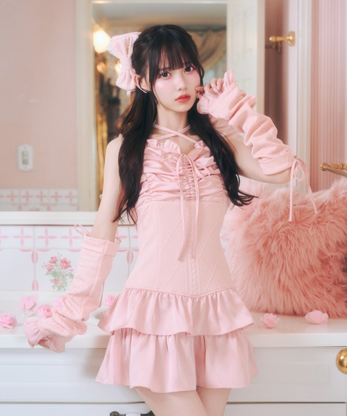 ReAmour ワンピース ギャザーキャミワンピ : ZOZOTOWN Yahoo!店 - 通販