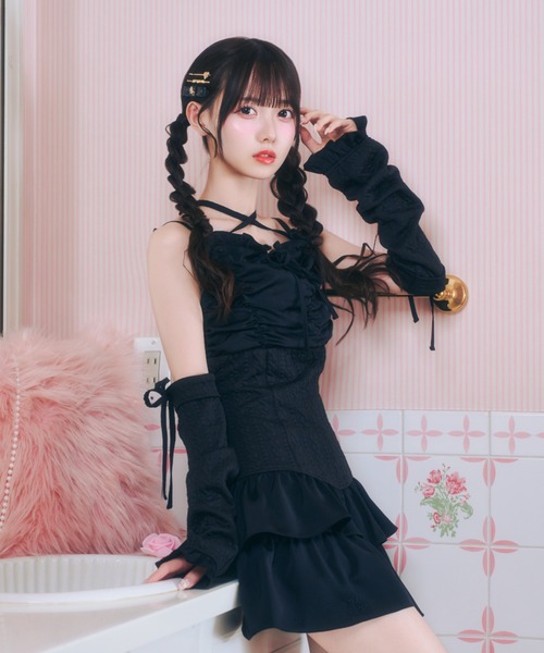 ReAmour ワンピース ギャザーキャミワンピ : ZOZOTOWN Yahoo!店 - 通販