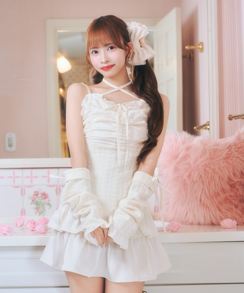 ReAmour ワンピース ギャザーキャミワンピ : ZOZOTOWN Yahoo!店 - 通販