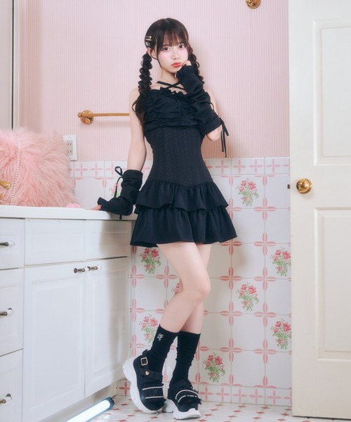 ReAmour ワンピース ギャザーキャミワンピ : ZOZOTOWN Yahoo!店 - 通販