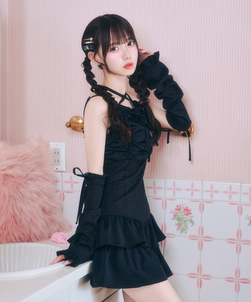 ReAmour ワンピース ギャザーキャミワンピ : ZOZOTOWN Yahoo!店 - 通販