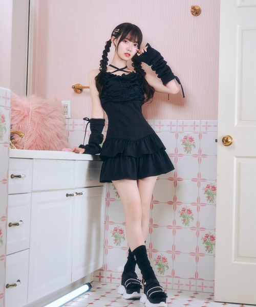 ReAmour ワンピース ギャザーキャミワンピ : ZOZOTOWN Yahoo!店 - 通販