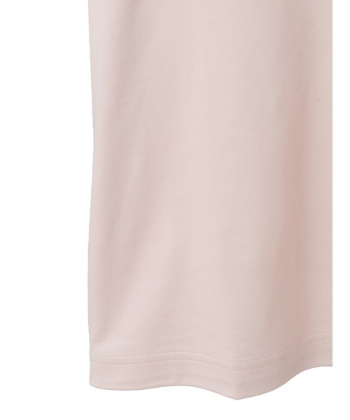 PINK HOUSE（ピンクハウス） tシャツ 半袖 レースうさぎアップリケ付き