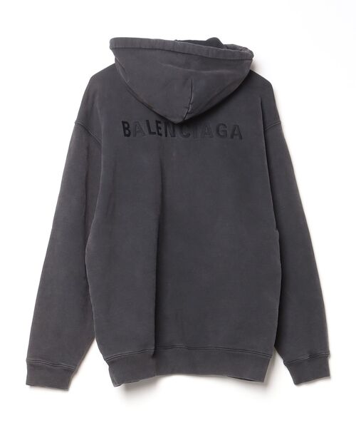 ネ*ス様 BALENCIAGA ジップアップパーカー BALENCIAGA（バレンシアガ） ジップアップパーカー X-SMALL ブラック