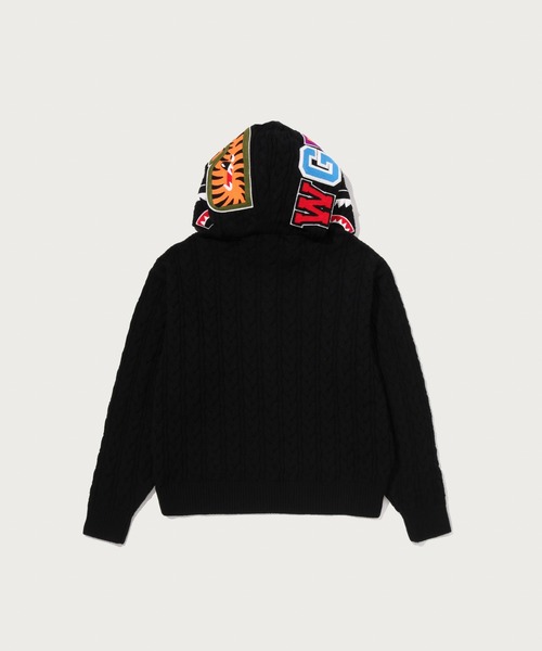 A BATHING APE（アベイシングエイプ） セーター ニット CABLE KNIT