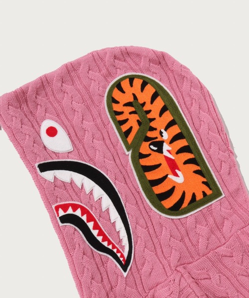 A BATHING APE（アベイシングエイプ） セーター ニット CABLE KNIT 