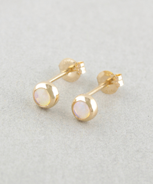 Jouete（ジュエッテ） ピアス K10YG オパール ピアス レディース