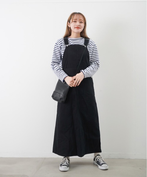 人気お得 ワンピース PayPayモール店 - 通販 - PayPayモール ジャンパースカート LC/LLL カラーデニムジャンスカ ZOZOTOWN 数量限定HOT