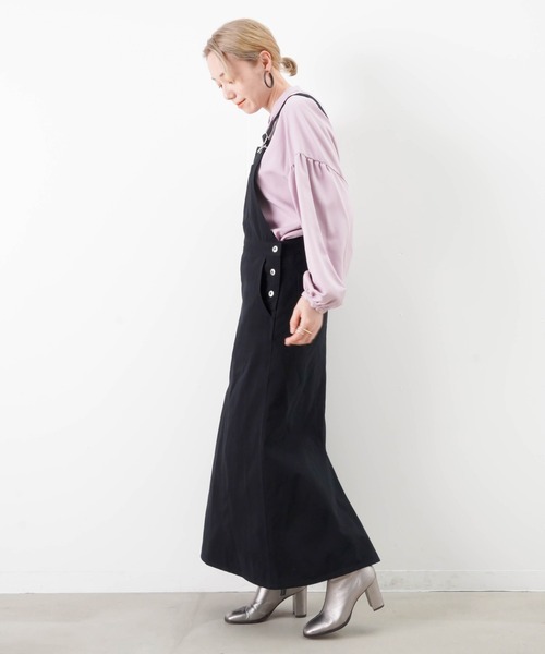 人気お得 ワンピース PayPayモール店 - 通販 - PayPayモール ジャンパースカート LC/LLL カラーデニムジャンスカ ZOZOTOWN 数量限定HOT