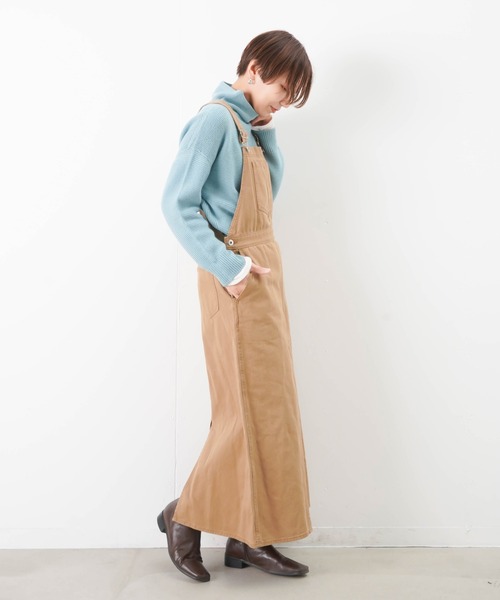 人気お得 ワンピース PayPayモール店 - 通販 - PayPayモール ジャンパースカート LC/LLL カラーデニムジャンスカ ZOZOTOWN 数量限定HOT