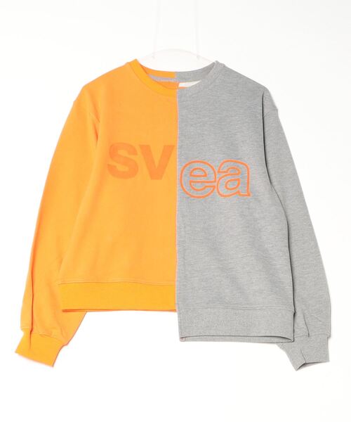 トレーナー スウェット SVEA WOMENS. Remix sweat / スヴェア リミックス スウェット レディース