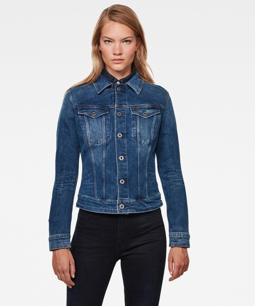G-STAR RAW ジャケット Gジャン 3301 SLIM JACKET/デニムジャケット 