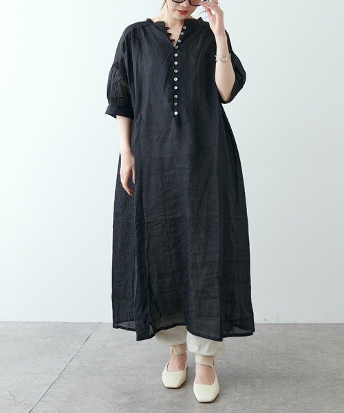 pual ce cin ワンピース 「Du noir」ラミーワンピース レディース