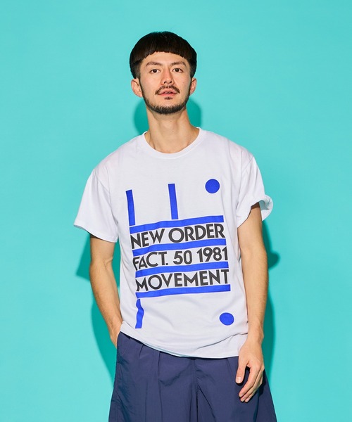 MUSIC TEE tシャツ NEW ORDER “MOVEMENT”/ニューオーダー