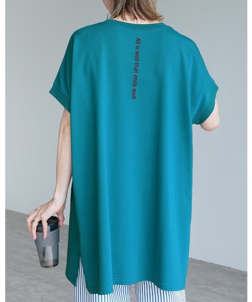 tシャツ 「ZOZO限定」BACK LOGO PRINT T-SH / バックロゴプリントTシャツ レディース MUHET tシャツ アソートバックプリントTシャツ レディース