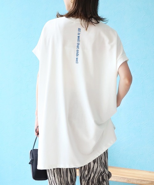 RCS ビッグRチュニックTシャツ ホワイトとブルーフリーサイズのセット M2276 ブラシブリーチJSK ビッグT(M ブルー): トップス - RNA ONLINE