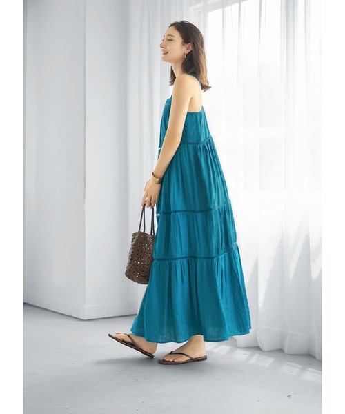 ☆美品☆定価2,5万☆TODAYFUL☆楊柳 プリーツ ロングワンピース☆