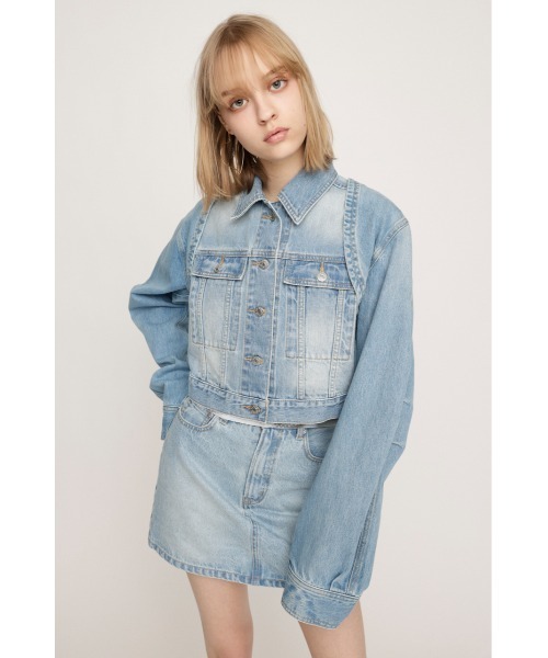 SLY（スライ） デニムジャケット gジャン KIETH 2P DENIM JK-C キース