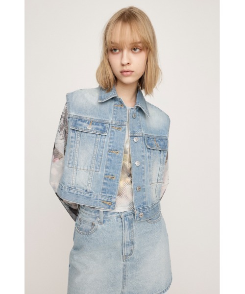 SLY（スライ） デニムジャケット gジャン KIETH 2P DENIM JK-C キース