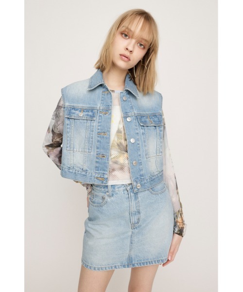 SLY（スライ） デニムジャケット gジャン KIETH 2P DENIM JK-C キース