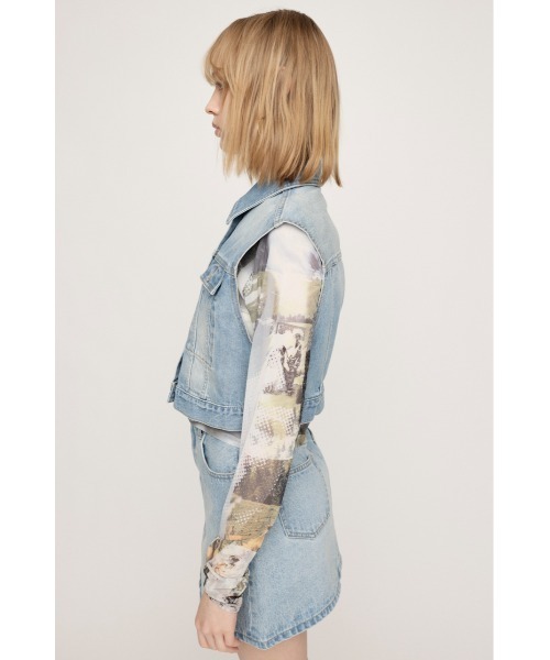 SLY（スライ） デニムジャケット gジャン KIETH 2P DENIM JK-C キース