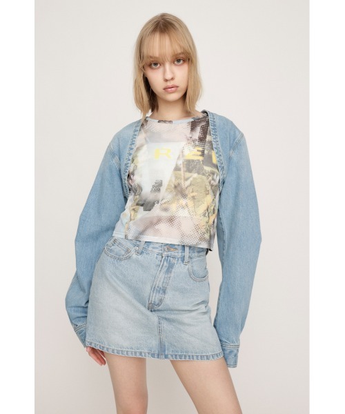 SLY（スライ） デニムジャケット gジャン KIETH 2P DENIM JK-C キース