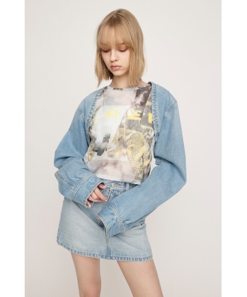 SLY（スライ） デニムジャケット gジャン KIETH 2P DENIM JK-C キース