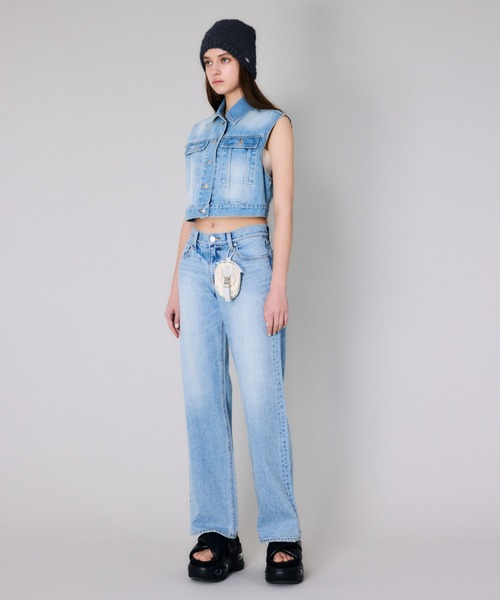 SLY（スライ） デニムジャケット gジャン KIETH 2P DENIM JK-C キース