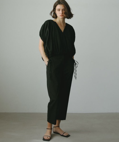 エトレトウキョウ ETRE TOKYO パンツ ストレートクロップドパンツ レディース