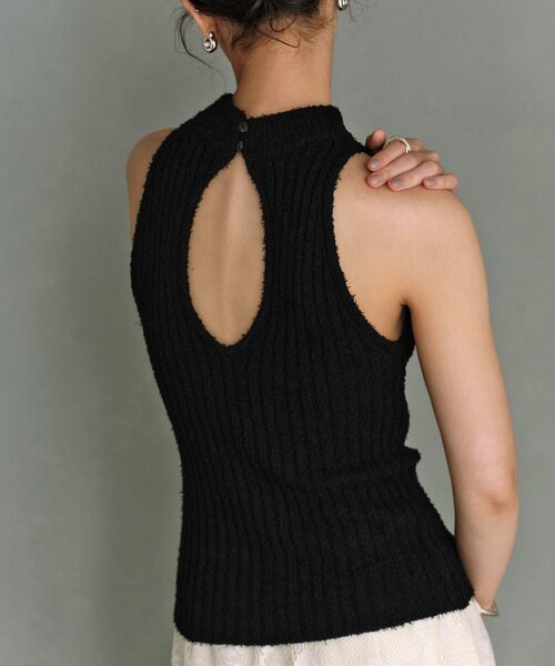 トップス CODE A CODE A ニット セーター carl yarn american sleeve tops