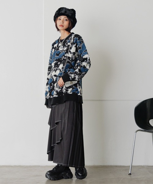 PAGEBOY ティアードＭＩＸスカート PAGEBOY｜ティアードMIXスカート | Rakuten Fashion(楽天