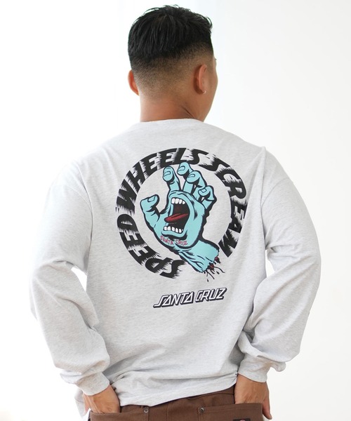 tシャツ 「ムラサキスポーツ限定」SANTACRUZ/サンタクルーズ ロンT 長袖 Tシャツ バックプリント 502243401 メンズ レディース | SANTA CRUZ | 21