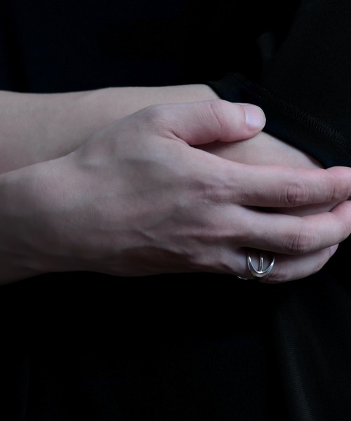 指輪 リング 「YArKA/ヤーカ」entwined curvaceous design ring 「ducube yuga2」 / 絡み合う曲線美デ 指輪
